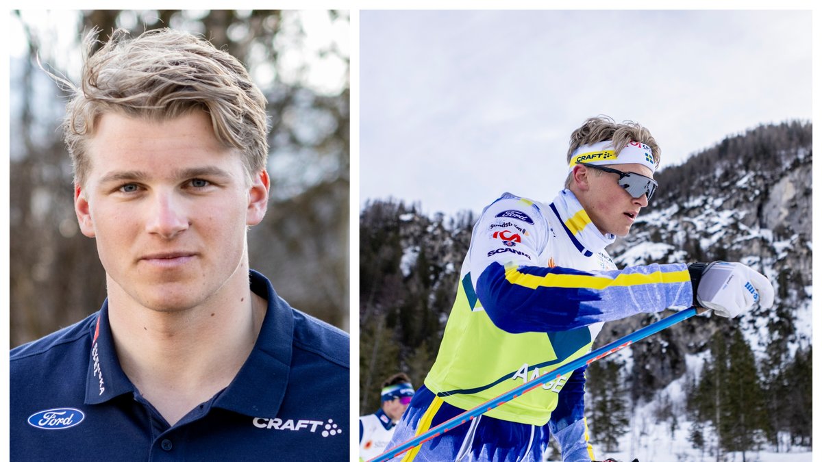 Edvin Anger tävlar i VM i längdskidor 2023.